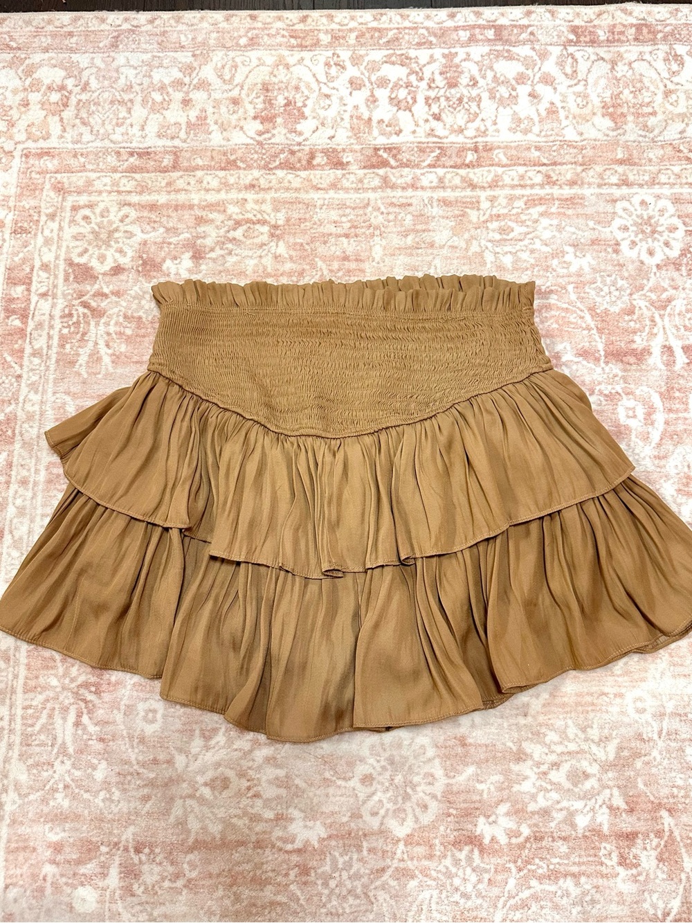 NWOT 🤎 Skort With Ruffles & Built In Shorts